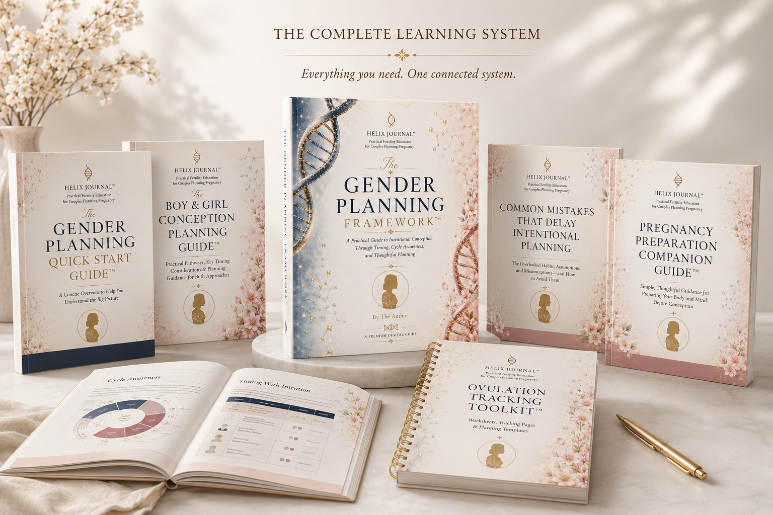 The complete Gender Planning Framework™ collection including all companion guides